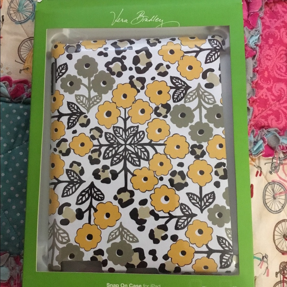 Snap on Vera Bradley iPad case